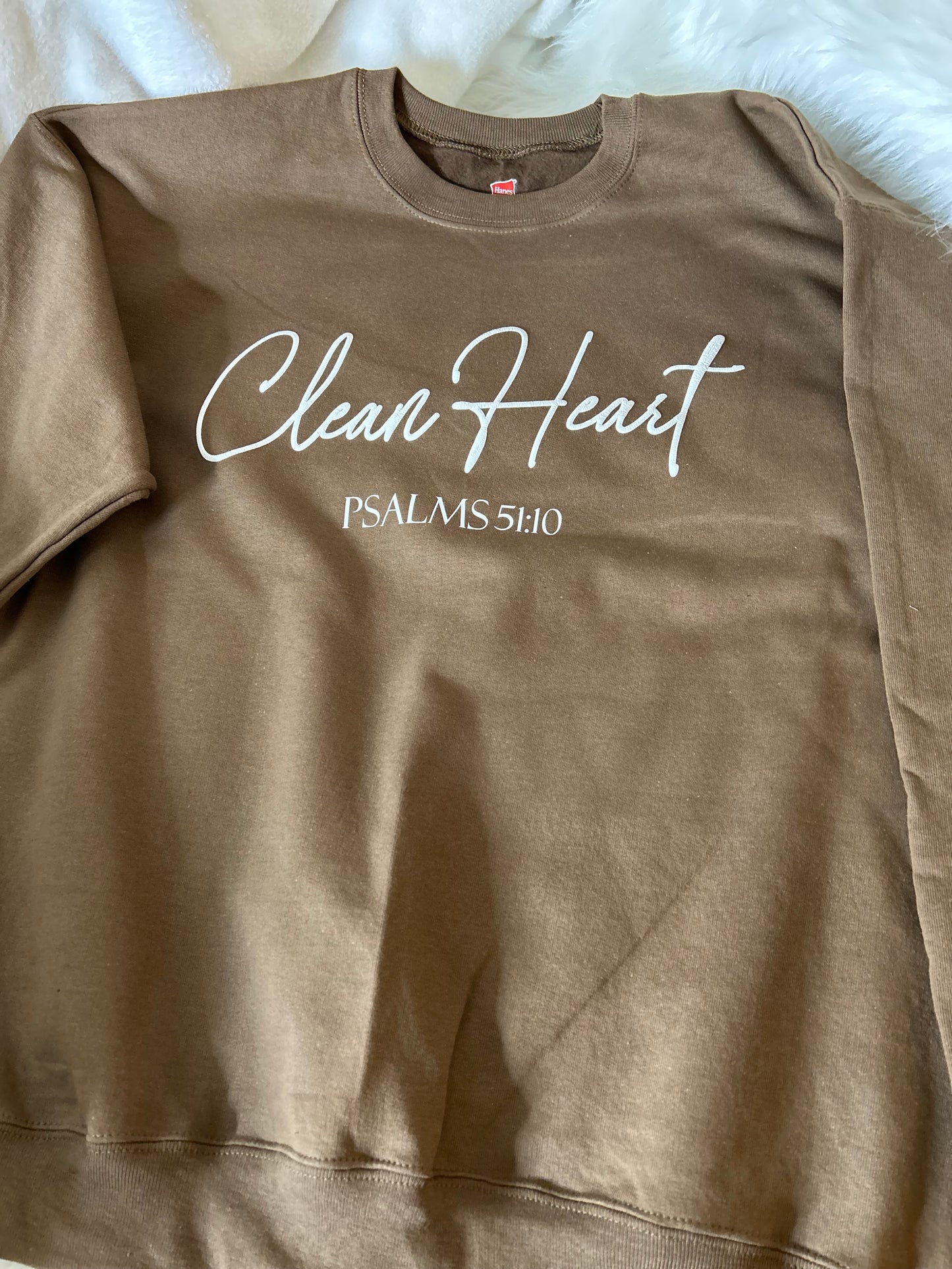 Covered Christian - "Clean Heart' Sweatshirt