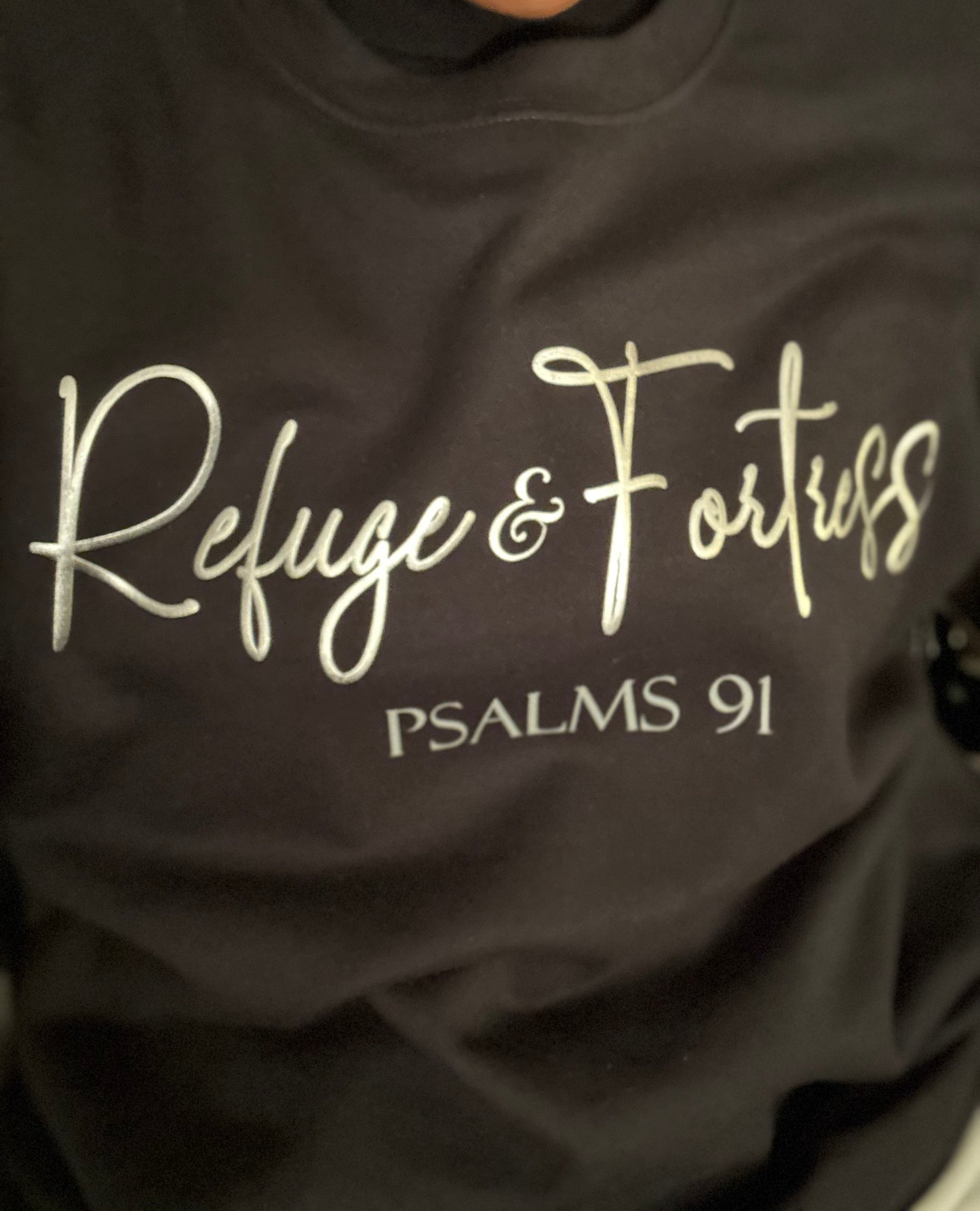 Covered Christian - "Refuge & Fortress" Sweatshirt