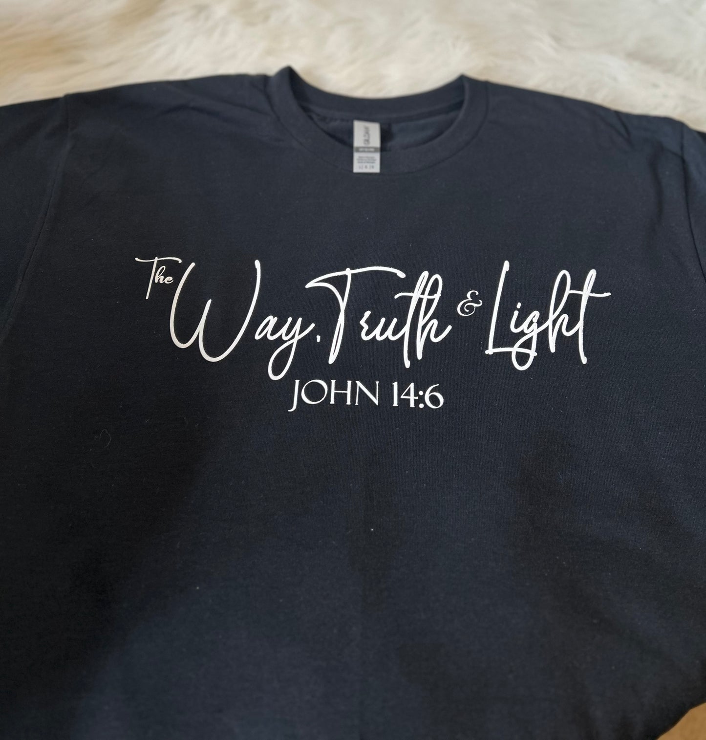 Covered Christian - "The Way Truth & Light" Short Sleeve T-Shirt