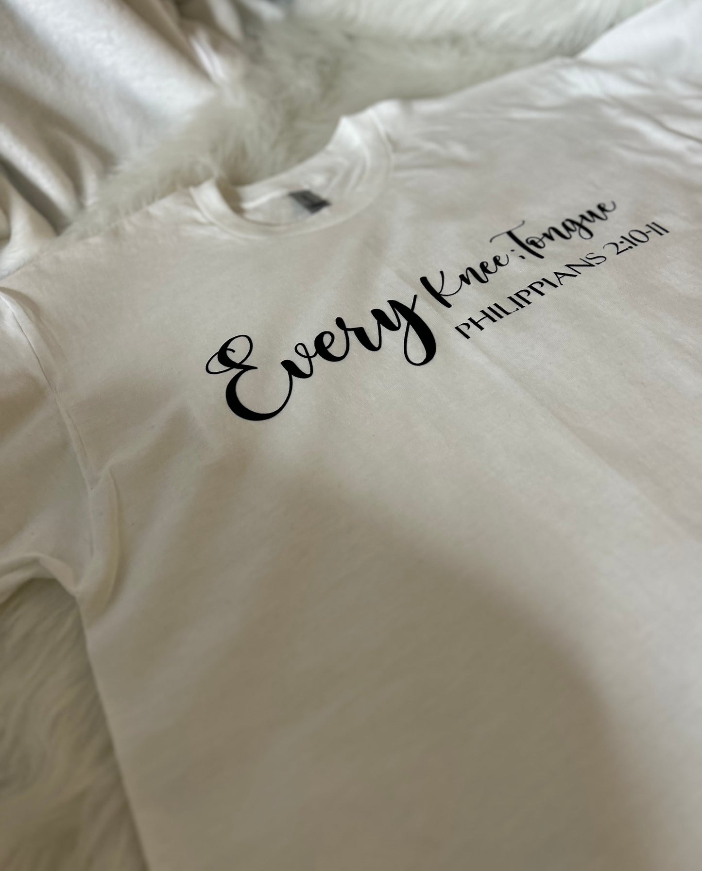 Covered Christian - "Every Knee; Tongue" Short Sleeve T-Shirt