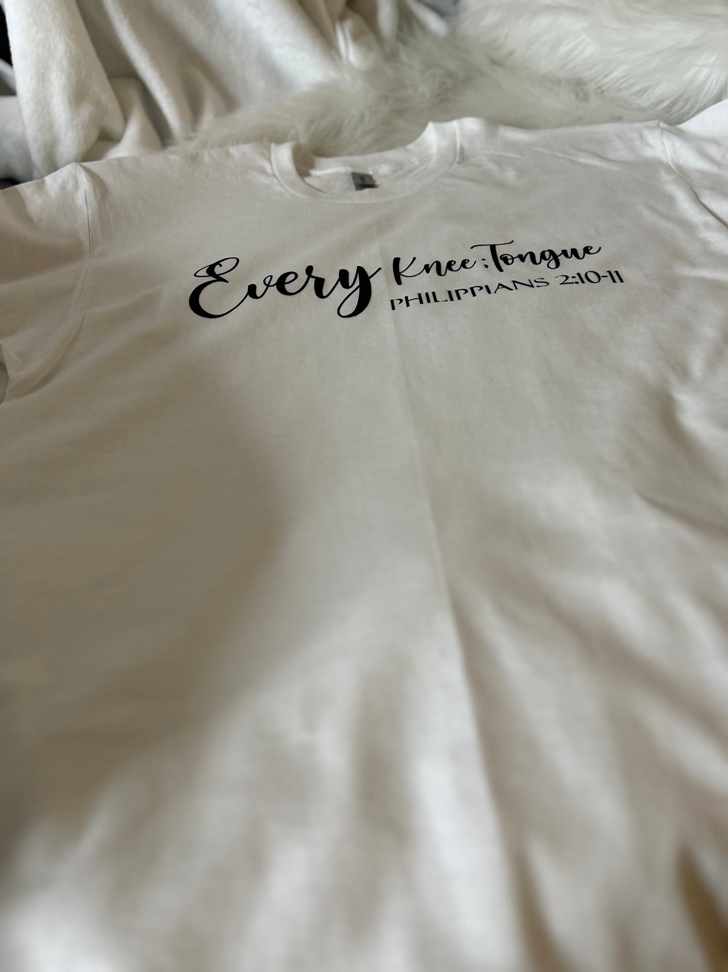 Covered Christian - "Every Knee; Tongue" Short Sleeve T-Shirt